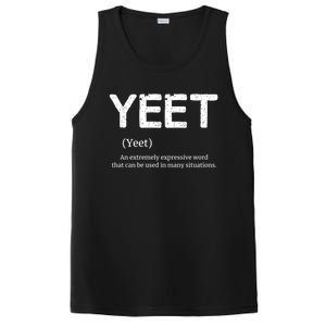 Cool Yeet Definition Meme Slang Boys Girls Teens Kids Funny Gift PosiCharge Competitor Tank