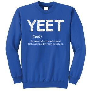 Cool Yeet Definition Meme Slang Boys Girls Teens Kids Funny Gift Sweatshirt