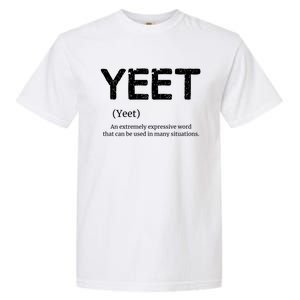 Cool Yeet Definition Meme Slang Boys Girls Teens Kids Funny Gift Garment-Dyed Heavyweight T-Shirt