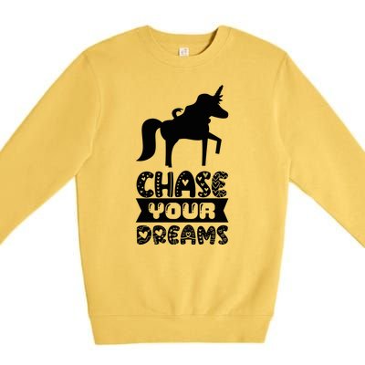 Chase Your Dreams Premium Crewneck Sweatshirt