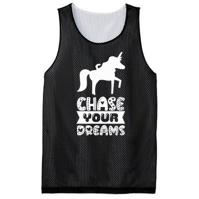 Chase Your Dreams Mesh Reversible Basketball Jersey Tank