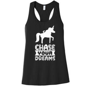 Chase Your Dreams Women's Racerback Tank