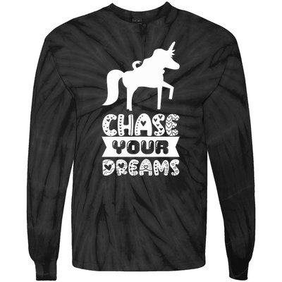 Chase Your Dreams Tie-Dye Long Sleeve Shirt