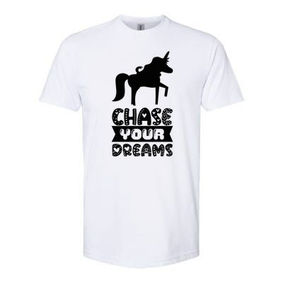 Chase Your Dreams Softstyle® CVC T-Shirt