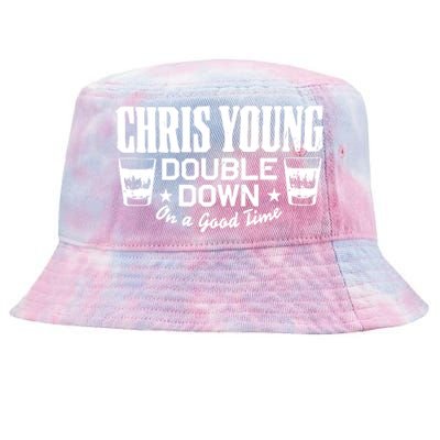 Chris Young Double Down On A Good Time Tie-Dyed Bucket Hat