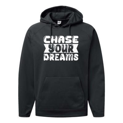 Chase Your Dreams Performance Fleece Hoodie