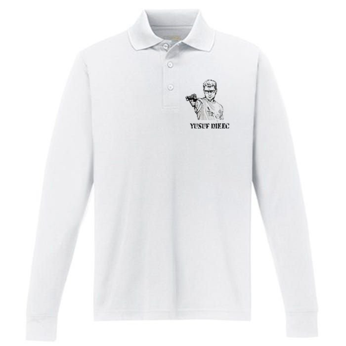 Cool Yusuf Dikec Performance Long Sleeve Polo