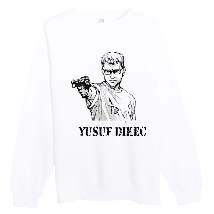 Cool Yusuf Dikec Premium Crewneck Sweatshirt