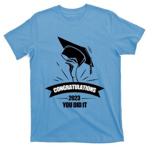 Congratulations You Did It Proud Parents Graduation Family Gift T-Shirt