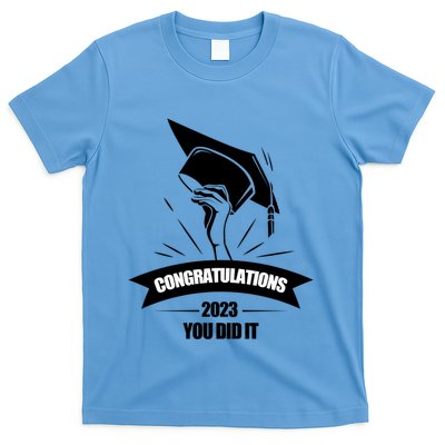 Congratulations You Did It Proud Parents Graduation Family Gift T-Shirt