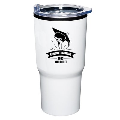 Congratulations You Did It Proud Parents Graduation Family Gift Tumbler