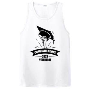 Congratulations You Did It Proud Parents Graduation Family Gift PosiCharge Competitor Tank