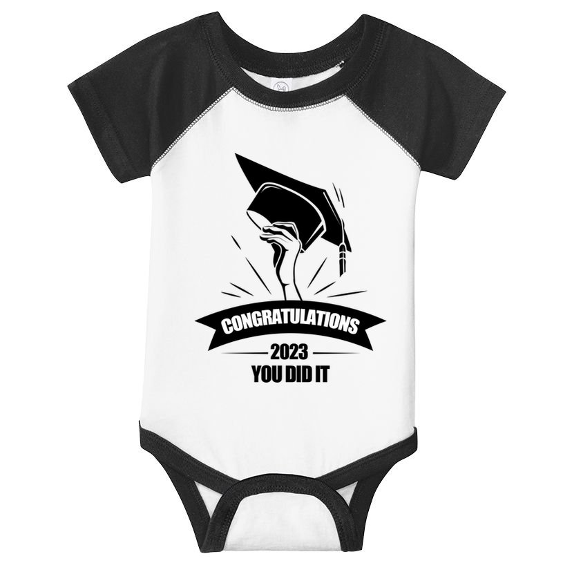 Congratulations You Did It Proud Parents Graduation Family Gift Infant Baby Jersey Bodysuit