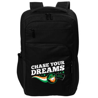 Chase Your Dreams With Whisky Leprechaun Impact Tech Backpack