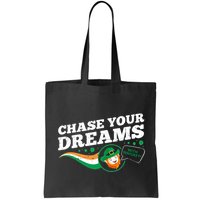 Chase Your Dreams With Whisky Leprechaun Bag