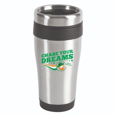 Chase Your Dreams With Whisky Leprechaun 16oz Travel Tumbler