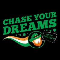 Chase Your Dreams With Whisky Leprechaun 16oz Travel Tumbler