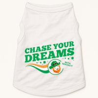 Chase Your Dreams With Whisky Leprechaun Doggie Tank
