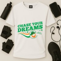Chase Your Dreams With Whisky Leprechaun Performance Shirt