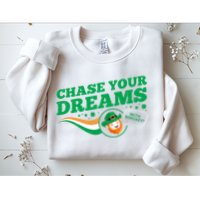 Chase Your Dreams With Whisky Leprechaun Sweatshirt