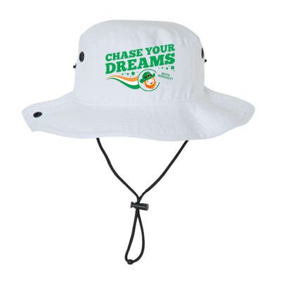 Chase Your Dreams With Whisky Leprechaun Legacy Cool Fit Booney Bucket Hat