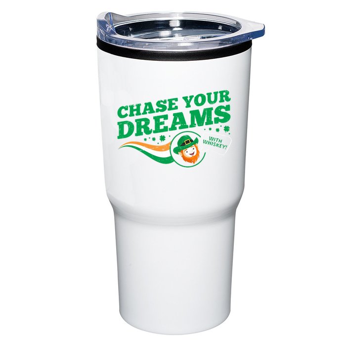 Chase Your Dreams With Whisky Leprechaun Tumbler