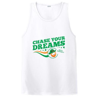 Chase Your Dreams With Whisky Leprechaun PosiCharge Competitor Tank