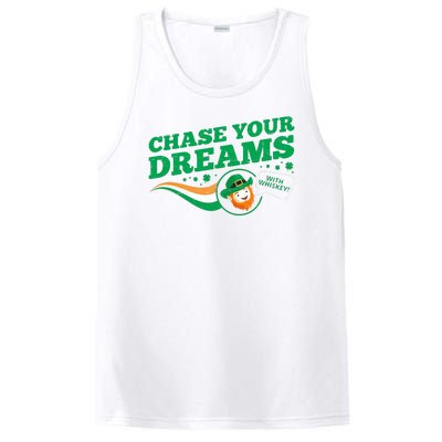 Chase Your Dreams With Whisky Leprechaun PosiCharge Competitor Tank