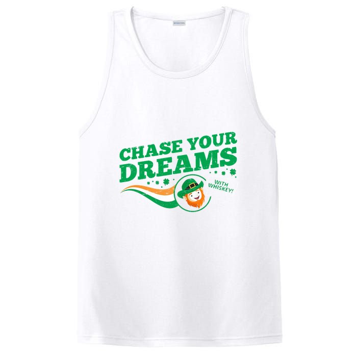 Chase Your Dreams With Whisky Leprechaun PosiCharge Competitor Tank