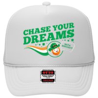 Chase Your Dreams With Whisky Leprechaun Hat