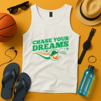 Chase Your Dreams With Whisky Leprechaun Tank Top
