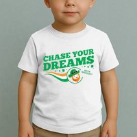 Chase Your Dreams With Whisky Leprechaun Toddler T-Shirt