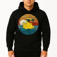 Cute Yellow Duck Bath Toy Rubber Duckling Ducky Duck Lover Hoodie