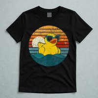Cute Yellow Duck Bath Toy Rubber Duckling Ducky Duck Lover T-Shirt