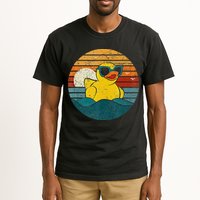 Cute Yellow Duck Bath Toy Rubber Duckling Ducky Duck Lover Tall T-Shirt