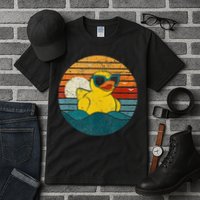 Cute Yellow Duck Bath Toy Rubber Duckling Ducky Duck Lover Tall T-Shirt