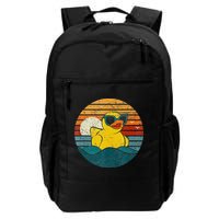Cute Yellow Duck Bath Toy Rubber Duckling Ducky Duck Lover Backpack