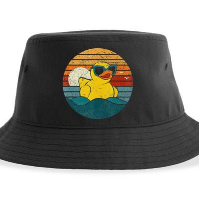 Cute Yellow Duck Bath Toy Rubber Duckling Ducky Duck Lover Sustainable Bucket Hat