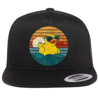 Cute Yellow Duck Bath Toy Rubber Duckling Ducky Duck Lover Flatbill Hat