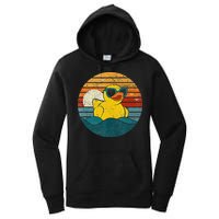 Cute Yellow Duck Bath Toy Rubber Duckling Ducky Duck Lover Women's Pullover Hoodie