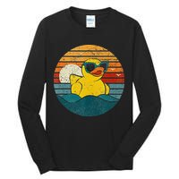 Cute Yellow Duck Bath Toy Rubber Duckling Ducky Duck Lover Tall Long Sleeve T-Shirt