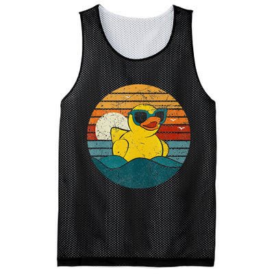 Cute Yellow Duck Bath Toy Rubber Duckling Ducky Duck Lover Mesh Reversible Basketball Jersey Tank