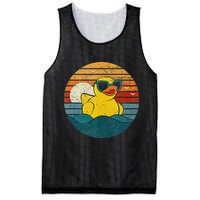 Cute Yellow Duck Bath Toy Rubber Duckling Ducky Duck Lover Mesh Reversible Basketball Jersey Tank