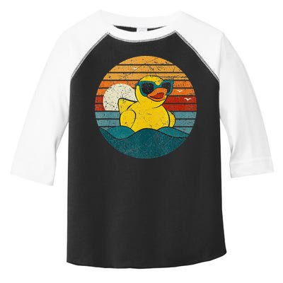 Cute Yellow Duck Bath Toy Rubber Duckling Ducky Duck Lover Toddler Fine Jersey T-Shirt