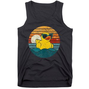 Cute Yellow Duck Bath Toy Rubber Duckling Ducky Duck Lover Tank Top