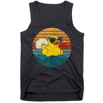 Cute Yellow Duck Bath Toy Rubber Duckling Ducky Duck Lover Tank Top