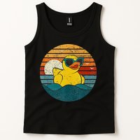 Cute Yellow Duck Bath Toy Rubber Duckling Ducky Duck Lover Tank Top