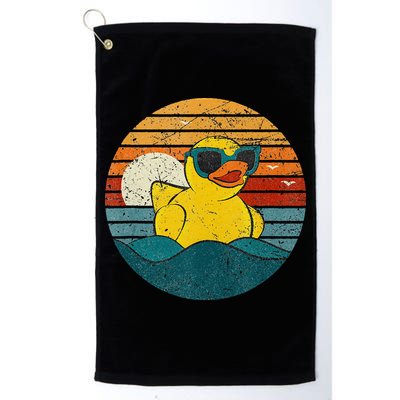Cute Yellow Duck Bath Toy Rubber Duckling Ducky Duck Lover Golf Towel
