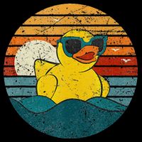 Cute Yellow Duck Bath Toy Rubber Duckling Ducky Duck Lover Toddler T-Shirt