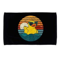 Cute Yellow Duck Bath Toy Rubber Duckling Ducky Duck Lover Microfiber Hand Towel